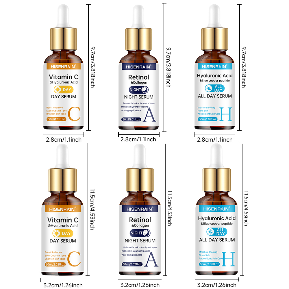 Serum Duo HISENRAIN Vitamin C  - Luxury Skincare Brands ulasan dan harga